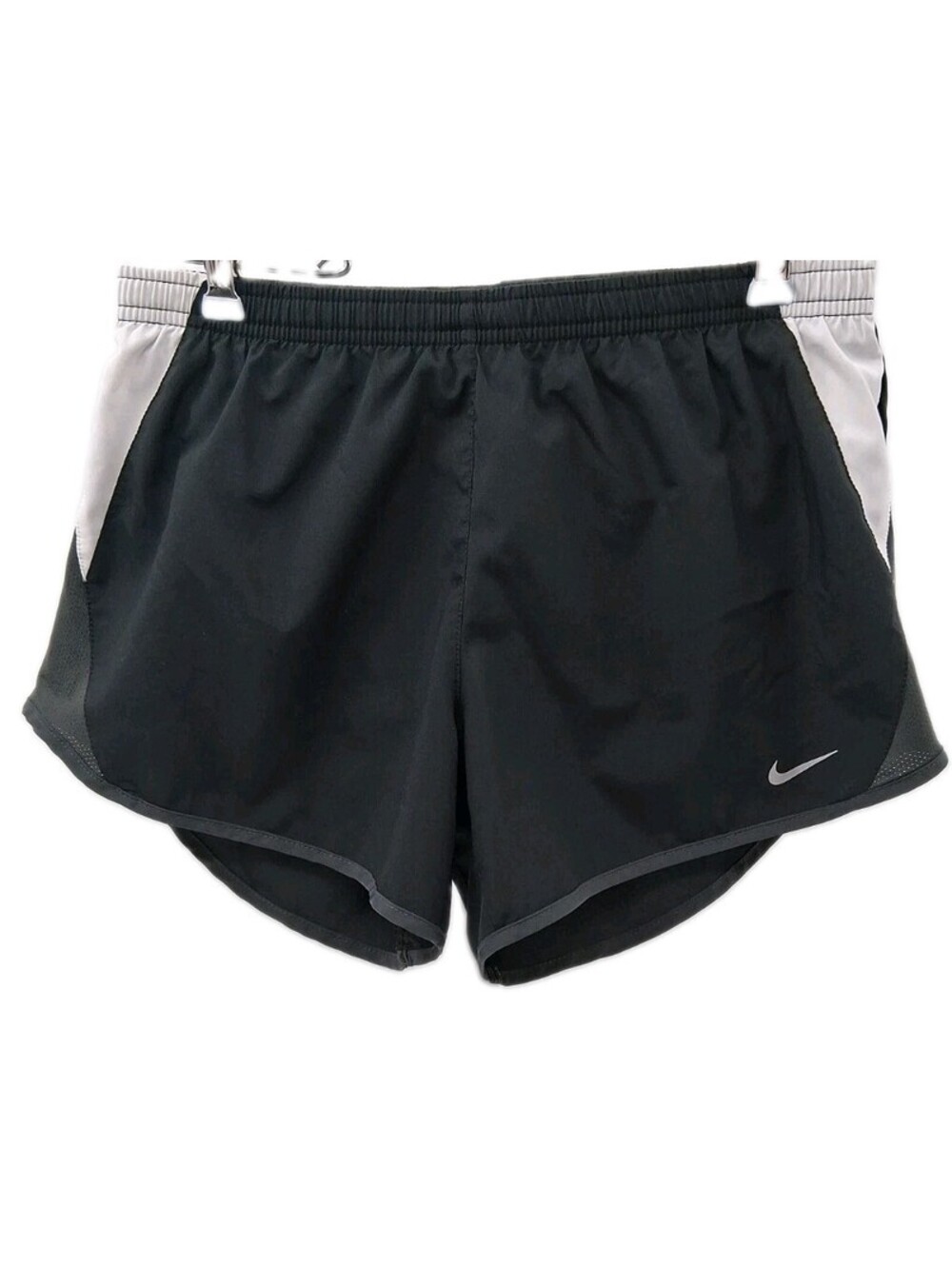 Nike Shorts Womens Small Black Brief-lined Running Gym Athletic Active 28x5